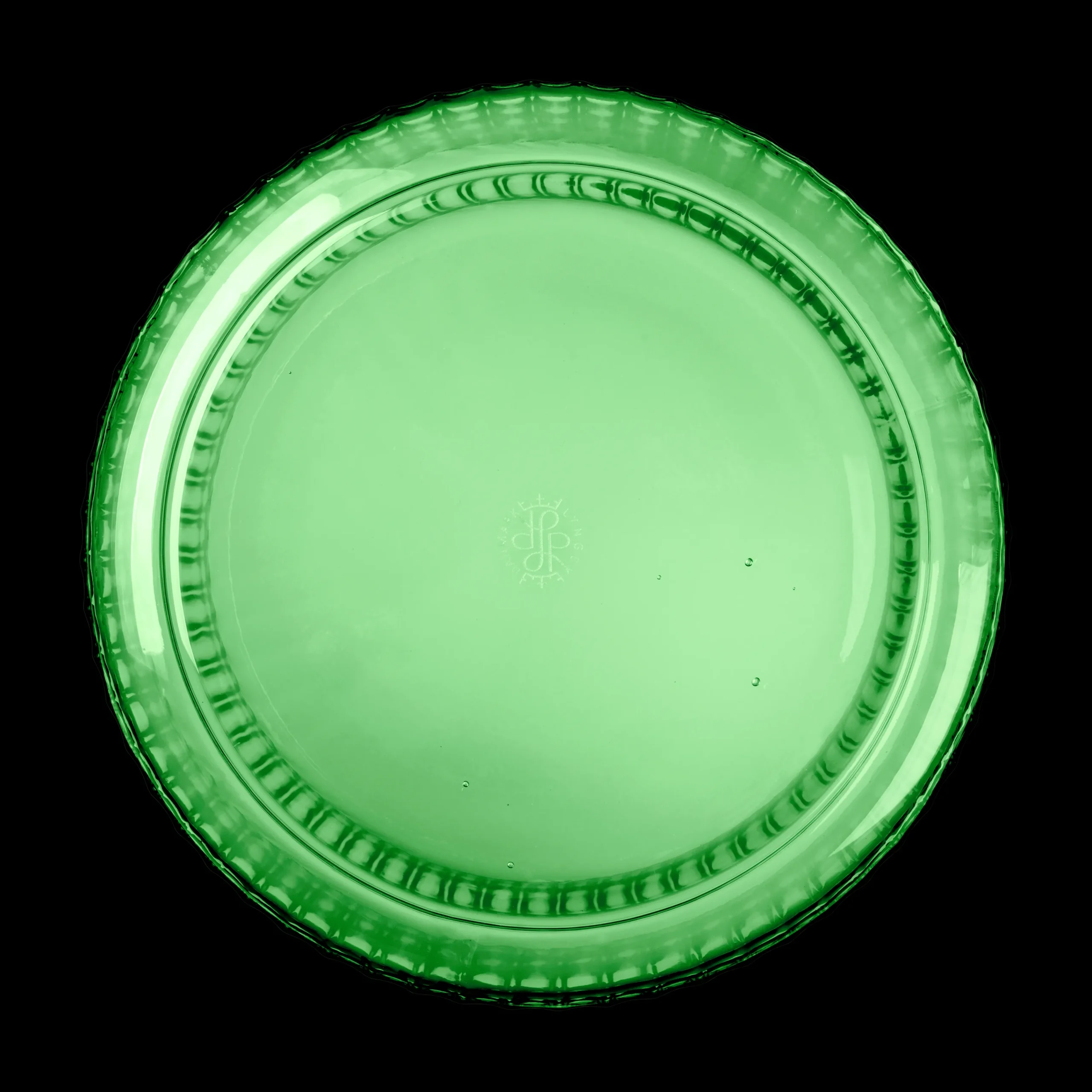 Hot Lyngby Porcelæn Lyngby Vase copenhagen green mundblæst glas