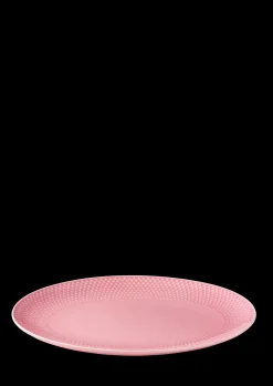 New Lyngby Porcelæn Ovalt serveringsfad 28.5x21.5 cm i rosa