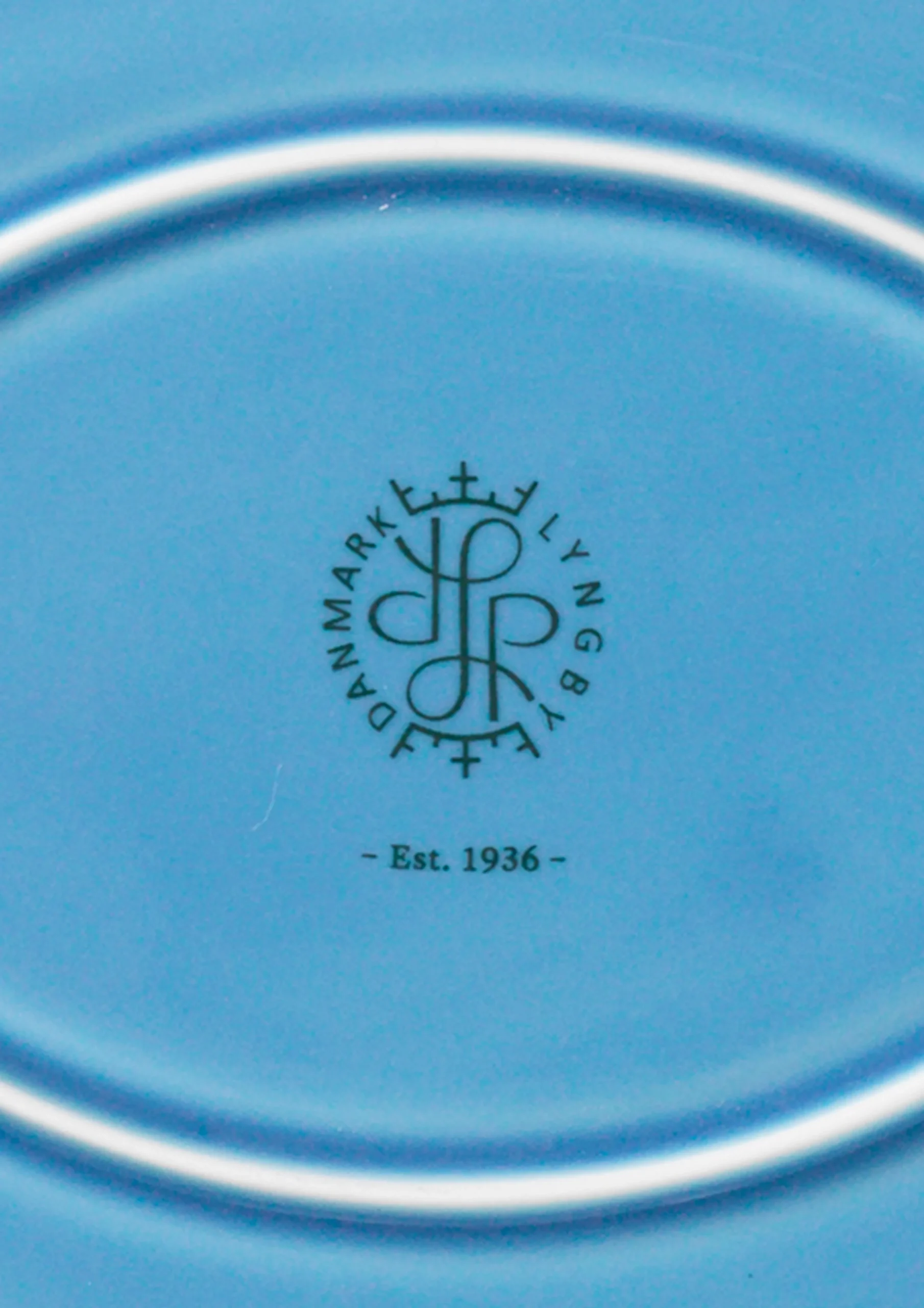 Sale Lyngby Porcelæn Rhombe Color Ovalt serveringsfad blå