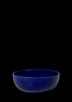 Discount Lyngby Porcelæn Rhombe Color Skål Ø15.5 cm mørk blå