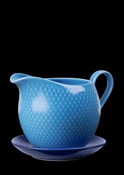 Online Lyngby Porcelæn Rhombe Color Saucekande 67 cl blå | Køb her