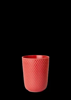Sale Lyngby Porcelæn Rhombe Color Krus 33 cl koral | Køb her