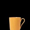Clearance Lyngby Porcelæn Rhombe Color Krus med hank 33 cl gul