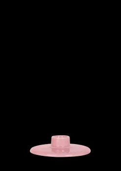 Online Lyngby Porcelæn Rhombe Color Kronelysestage H3 rosa | Køb nu