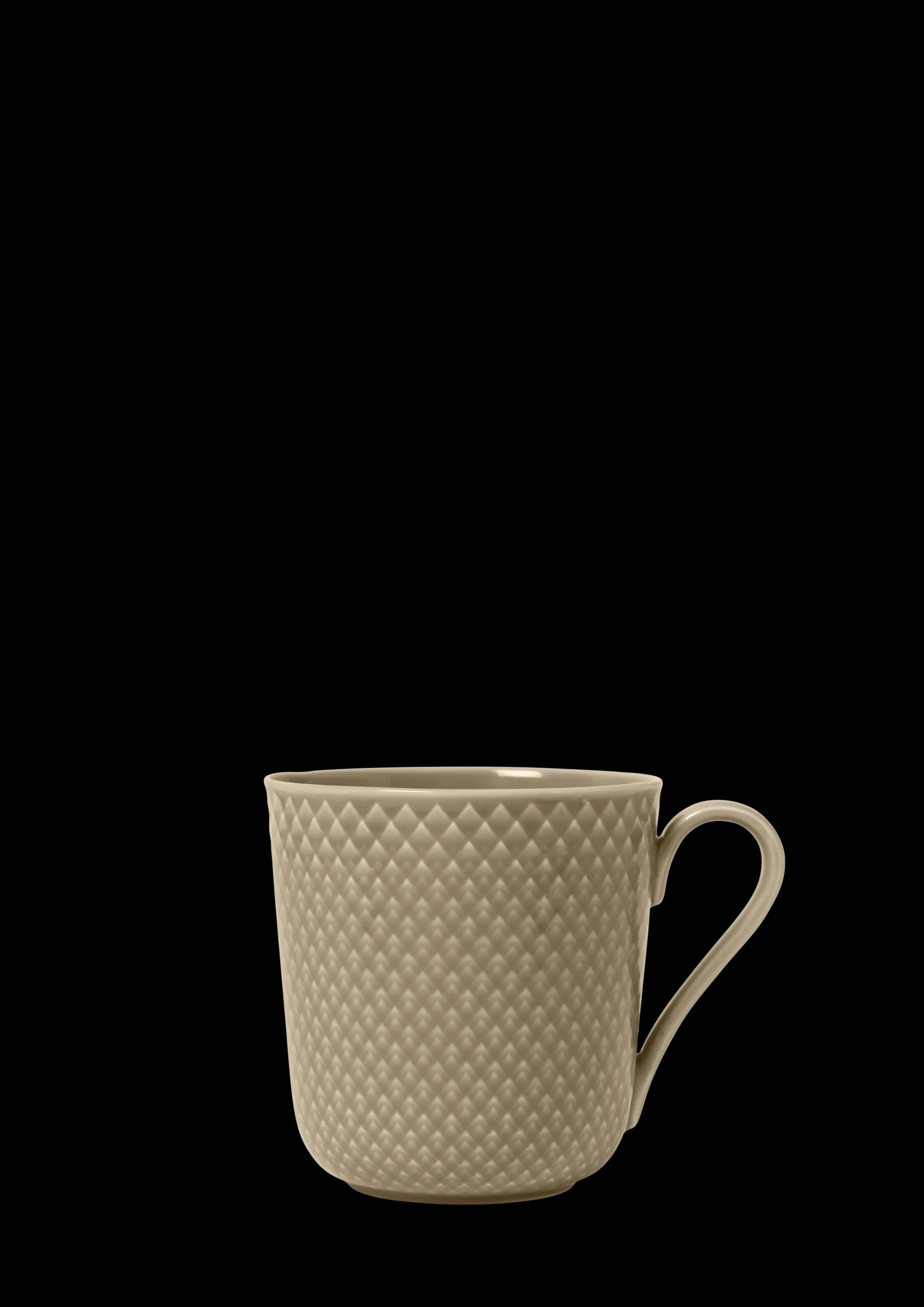 Sale Lyngby Porcelæn Rhombe Earth Krus med hank 39 cl clay
