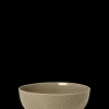 Online Lyngby Porcelæn Rhombe Earth Skål Ø15.5 cm clay | Køb nu