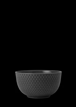 Clearance Lyngby Porcelæn Rhombe Earth Skål Ø11 cm slate | Køb nu