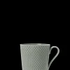 New Lyngby Porcelæn Rhombe Earth Krus med hank 39 cl moss