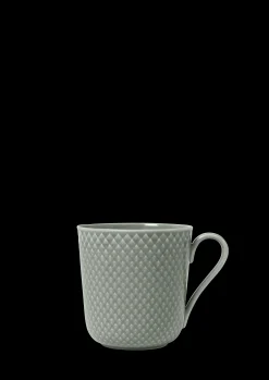 New Lyngby Porcelæn Rhombe Earth Krus med hank 39 cl moss
