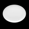 Online Lyngby Porcelæn Rhombe Ovalt serveringsfad 42x32 hvid