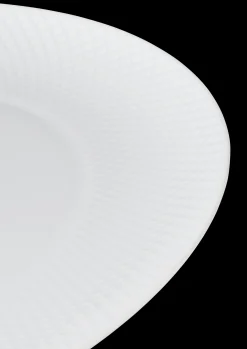 Online Lyngby Porcelæn Rhombe Ovalt serveringsfad 42x32 hvid