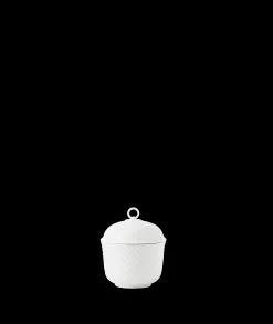 Sale Lyngby Porcelæn Rhombe Skål Ø8.5 cm hvid | Køb her