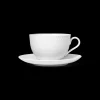 New Lyngby Porcelæn Rhombe Tekop m. underkop 39 cl hvid