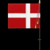 Discount Kay Bojesen Reservedel Flag med stang til mellem garder | Køb her