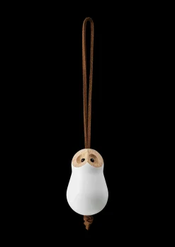 New Rosendahl Forest Tales Ugle Ø4 cm blank hvid | Køb her