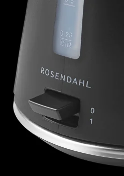 Outlet Rosendahl Grand Cru Elkedel 1,4 l sort/stål | Køb her