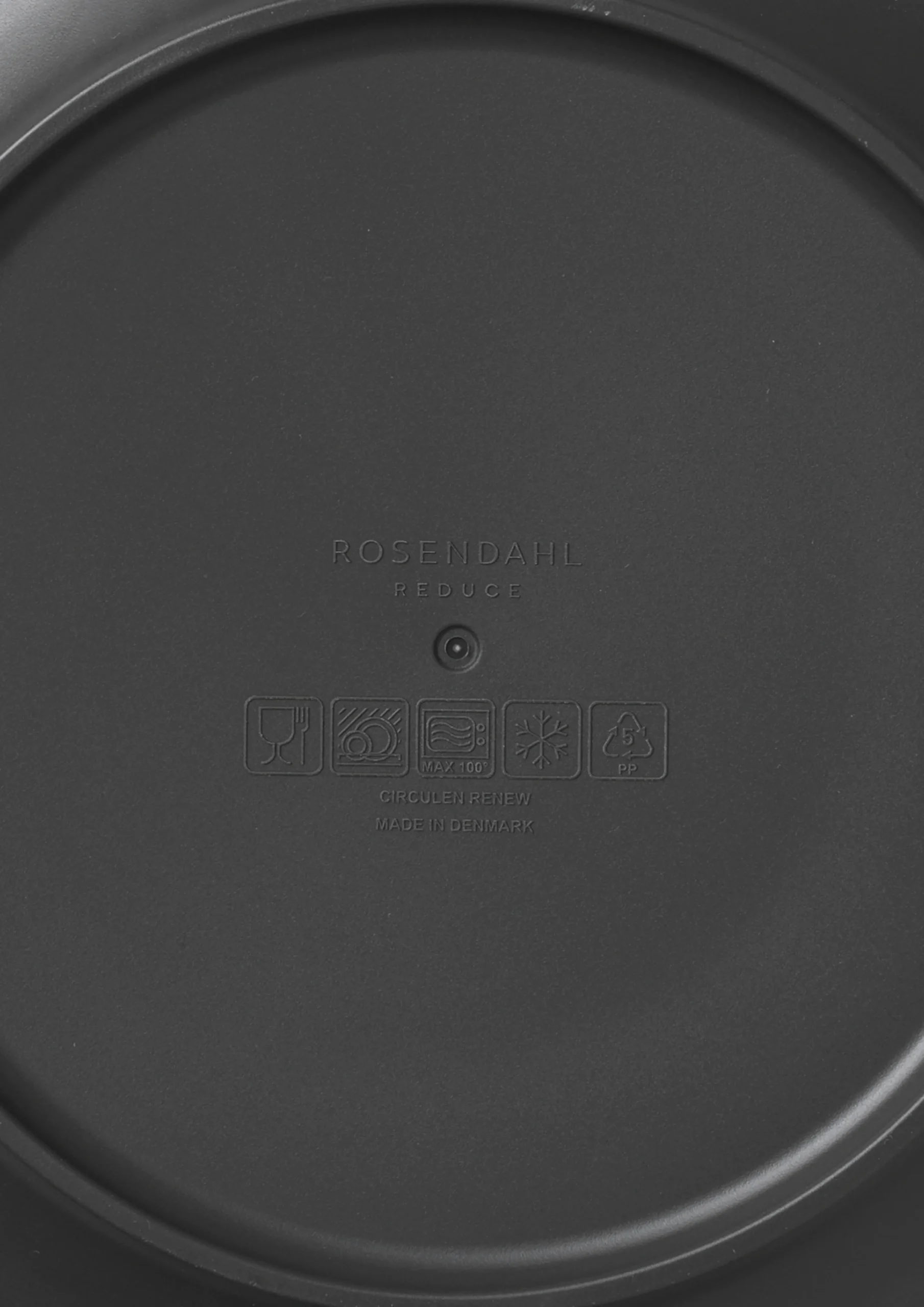 Clearance Rosendahl Grand Cru Take Tallerken Ø19.5 cm grå 2 stk.