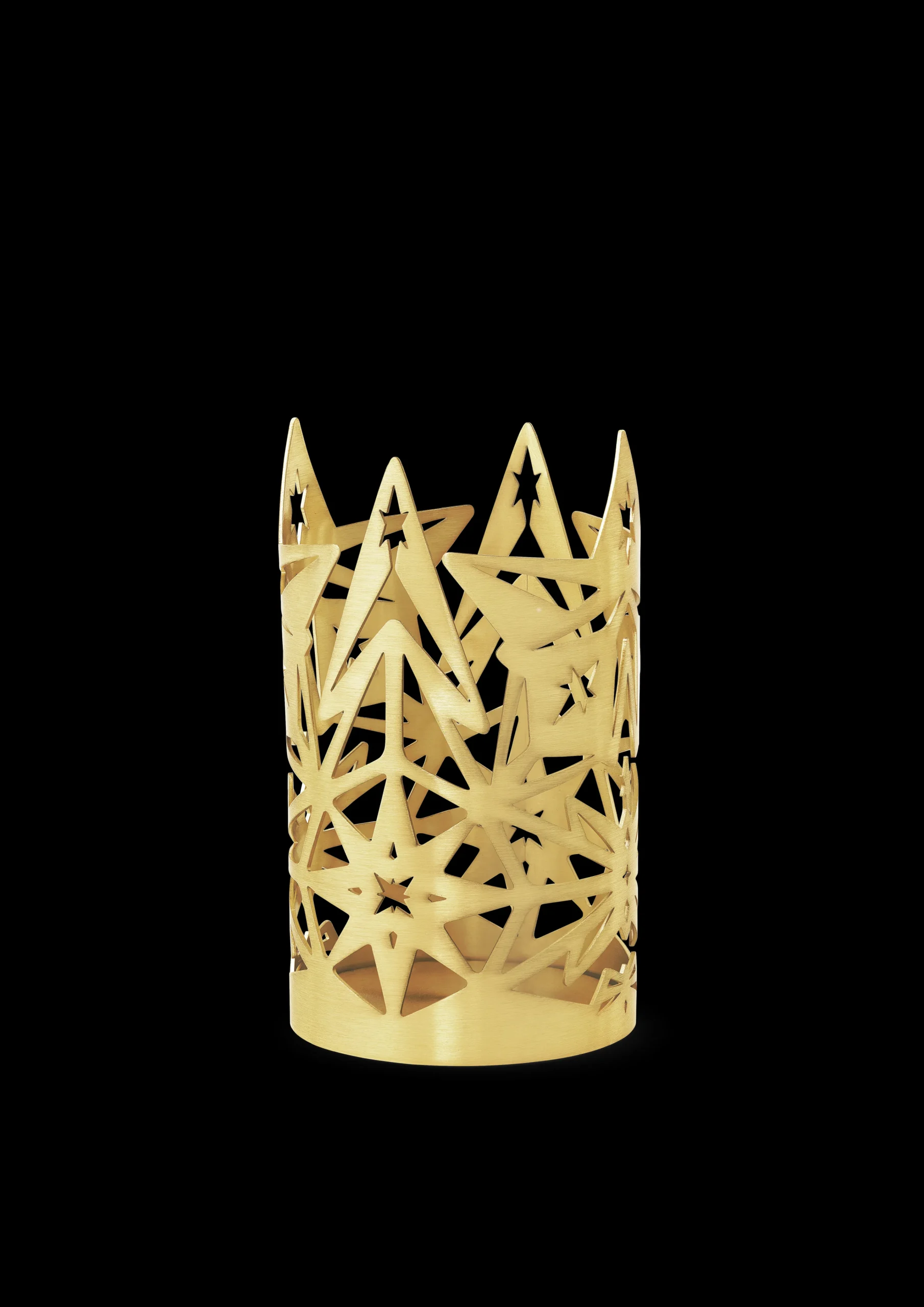 New Rosendahl Lysestage Ø8 cm i guld fra serien Karen Blixen