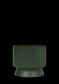 Rosendahl Recycled Urtepotteskjuler Ø15 cm mørk grøn